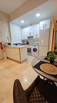 Una cocina o zona de cocina en Apartamento Menina San Pedro