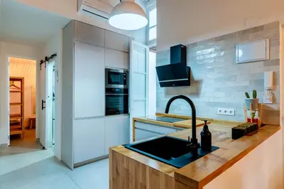 Una cocina o zona de cocina en adriana's house
