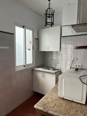 Una cocina o zona de cocina en Casa Puente ROMANO cerca de Sevilla