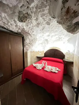 Cama o camas de una habitación en La casita medieval