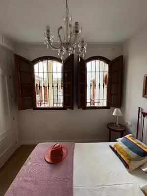 Cama o camas de una habitación en Apartamentos RG calle Santiago 46