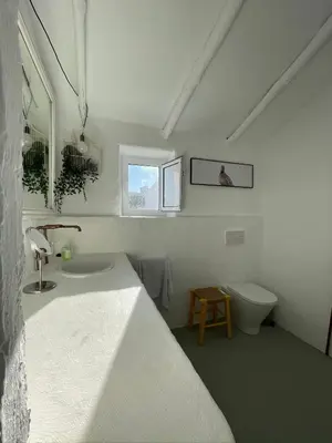 Un baño de Casa Tohca Setenil