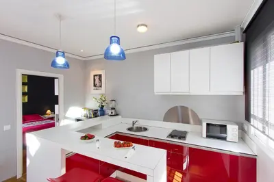 Una cocina o zona de cocina en Veoapartment Alameda Terraza 1