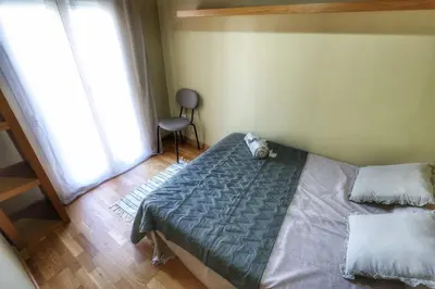 Cama o camas de una habitación en Apartamento suites HZ centro