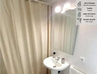 Un baño de Apartamento suites HZ centro