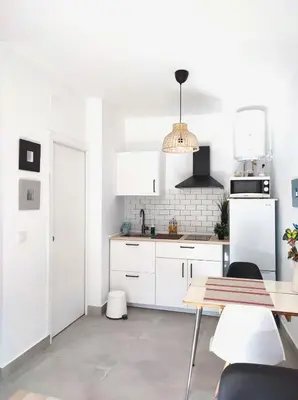Una cocina o zona de cocina en Estudio Alamillo2