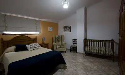 Cama o camas de una habitación en Villa Frasquita