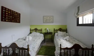 Cama o camas de una habitación en Villa Frasquita
