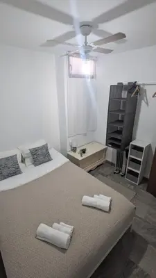 Cama o camas de una habitación en Casa Tito Andrés