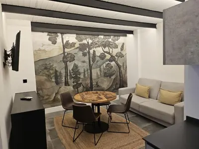 Zona de estar de Suite Pepe