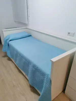 Cama o camas de una habitación en Teatro1