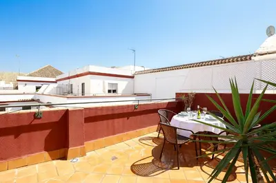 Un balcón o terraza de Veoapartment Alameda Terraza 2