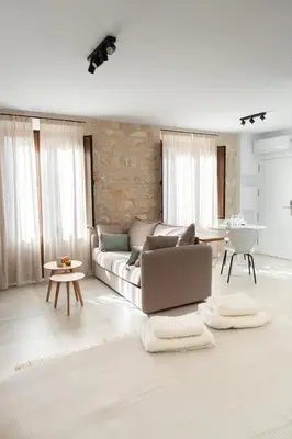 Cama o camas de una habitación en Mirador del Pósito - Apartamento luminoso en el centro de Jaén