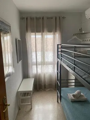 Cama o camas de una habitación en Apartamento en Casco Histórico