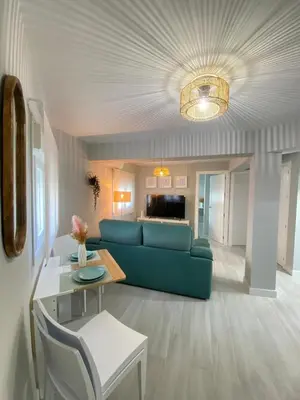 Zona de estar de Macarena Boutique Apartment