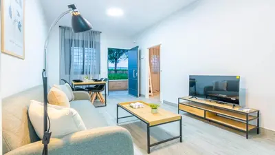 Una televisión o centro de entretenimiento en Córdoba Living