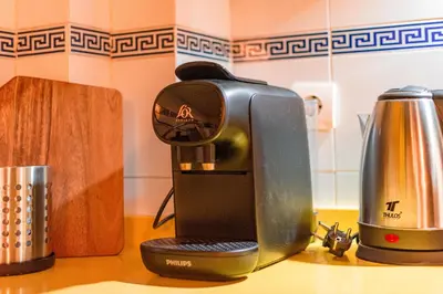 Utensilios para hacer té y café en Edomus Santiago Duplex