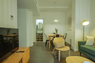 Zona de estar de Apartamentos Turísticos Pilaria
