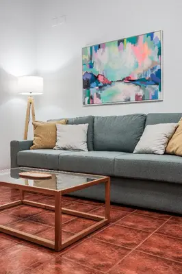 Zona de estar de M. Auxiliadora Tranquilo y acogedor