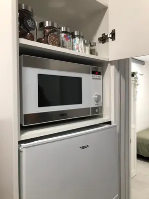 Una cocina o zona de cocina en La Casilla del Molino