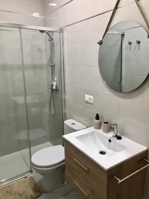 Un baño de La Casilla del Molino