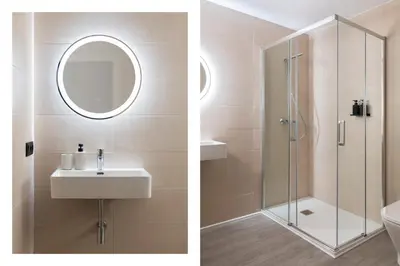 Un baño de La Muralla Suites by Alohamundi