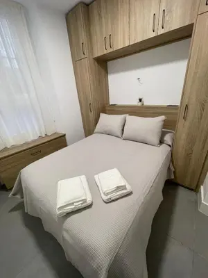 Cama o camas de una habitación en Salido 19 - Apartamento céntrico y tranquilo