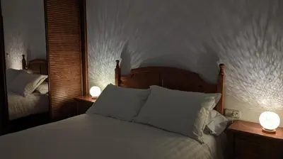Cama o camas de una habitación en Casa de la Sirena
