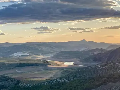 Paisaje cerca de este chalet de montaña