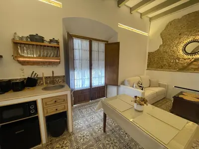 Zona de estar de La casa grande
