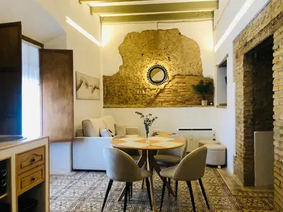 Zona de estar de La casa grande