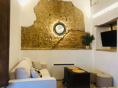 Zona de estar de La casa grande