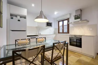 Una cocina o zona de cocina en San Bernardo