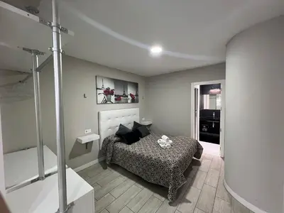 Cama o camas de una habitación en El Encanto Andaluz 1