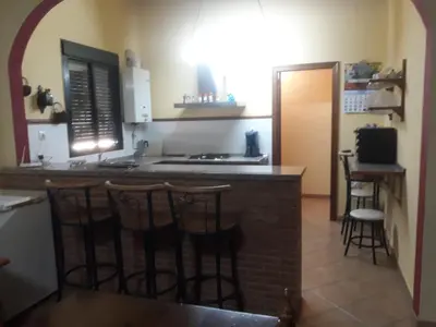 Una cocina o zona de cocina en Casa rural Los conde