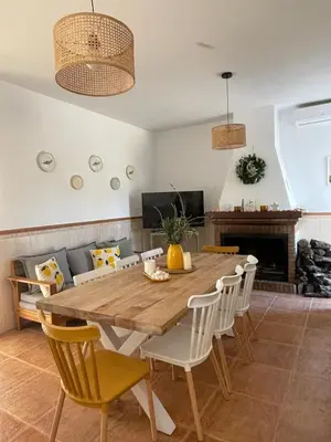 Zona de estar de Casa Rural El Almendro