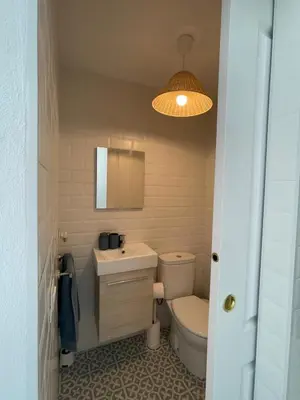 Un baño de Casa Rural El Almendro