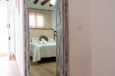 Cama o camas de una habitación en 'El Paraiso de la Villa' by Turismodecalidad