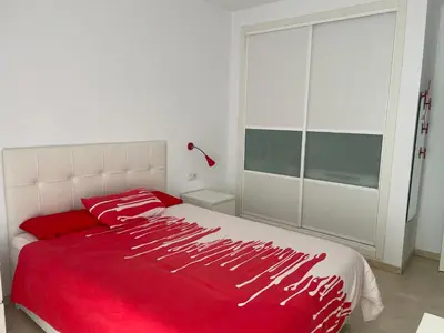 Cama o camas de una habitación en Apartamento en Alcalá de Guadaíra