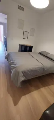 Cama o camas de una habitación en Mi casa en Almogia - Andalucia