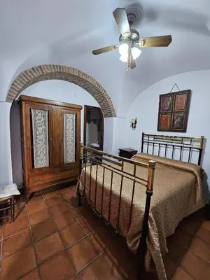 Cama o camas de una habitación en Casa Rural El Verdinal