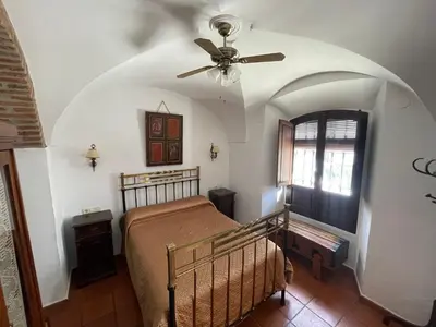 Cama o camas de una habitación en Casa Rural El Verdinal