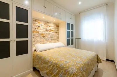Cama o camas de una habitación en CN2 2bd 2Bth con Piscina y aparcamiento excelente ubicacion
