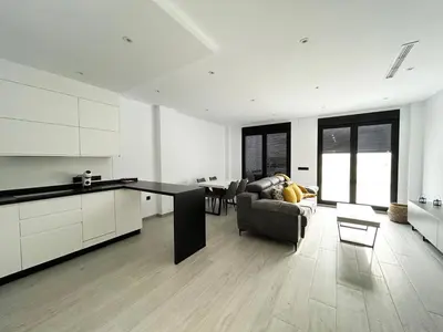 Una cocina o zona de cocina en Adagio - Apartamentos La Clave