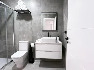 Un baño de Adagio - Apartamentos La Clave