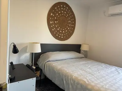 Cama o camas de una habitación en Kansas City 68
