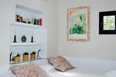 Cama o camas de una habitación en Cortijo de Vega Grande