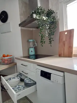 Una cocina o zona de cocina en Apartamento 1 dormitorio