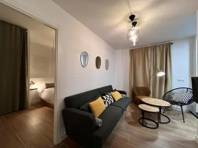 Zona de estar de Alhondiga Luxury