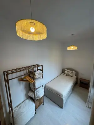 Cama o camas de una habitación en Vivienda turística rural Casa Ana